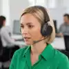 HAMA Блутут слушалки с микрофон "BT-900", зарядна станция, Multipoint, ENC, черни