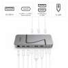 HAMA Докинг станция "Connect2Office Speed", USB4, USB-C, PD, 40 Gbit/s, 10 порта