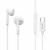 HAMA Слушалки "Classy" USB-C, накрайници, микрофон, защита от прегъване на кабел, бял