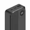 HAMA Външна батерия 20000 mAh, 3 изхода: 2 x USB-C, 1 x USB-A, черна