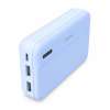HAMA Външна батерия "Pocket 10", 10000 mAh, Изходи: 2x USB-A, син