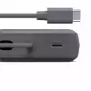 HAMA Външна батерия „Travel“ с кабел, 10000mAh, 2 изхода: 2x USB-C, антрацит