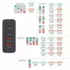 HAMA Зарядна станция 65 W, GaN, Fast Charger, 2 x USB-C, 2 x USB-A, PD