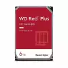 Хард диск WD Red Plus, 6TB NAS, 3.5", 256MB, 5400RPM, WD60EFPX