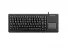 Жична индустриална клавиатура CHERRY G84-5500 XS с тъч пад, черна