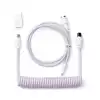 Кабел за клавиатура Keychron Coiled Aviator Light Purple