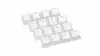 Капачки за механична клавиатура ENDORFY - 104 бр PBT, US Layout, Onyx White