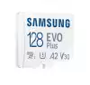 Карта памет Samsung EVO Plus, microSDXC, UHS-I, 128GB, Адаптер