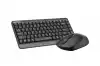Комплект клавиатура и мишка A4TECH Fstyler FGS1110Q, Безжичен, Сива