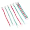 Комплект оплетени кабели Kolink Core, Brilliant White/Neon Blue/Pure Pink