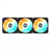 Комплект вентилатори 3-Pack GIGABYTE AORUS EZ CHAIN RVS FAN 120 - 120x120x25mm ARGB