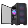Кутия MONTECH AIR 100 ARGB, TG, Micro-ATX, Черна