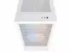 Кутия NZXT H5 Flow RGB Matte White, Mid-Tower
