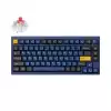 Механична клавиатура Lemokey P1 Pro QMK 75% Navy Blue - Keychron Super Red Switch