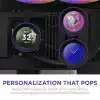 Охладител за процесор NZXT Kraken Elite RGB 280 Black, Customizable LCD Display