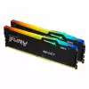 Памет Kingston FURY Beast Black RGB 16GB(2x8GB) DDR5 6000MHz CL30, AMD EXPO -KF560C30BBEAK2-16