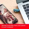 SanDisk Флаш памет 256Gb Ultra Drive Go USB-C Type-C, BLUE