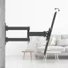 Стенна стойка за TV, 32 - 75”, до 40 кг, въртяща се, накланяща се, издърпваща се
