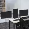 Стойка за 3 мониторa ACT AC8303, За бюро, Регулируема, 27", 21 кг, Черна