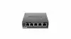 Суич D-Link DES-105/E, 5 портов 10/100, метален корпус
