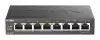 Суич D-Link DGS-1008P, 4x PoE + 4 x стандартни, 10/100/1000, Gigabit,