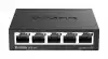 Суич D-Link DGS-105/E, 5 портов, 10/100/1000, Gigabi, метален корпус