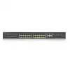 Суич ZYXEL GS1920-24HPV2, 24 портов Gigabit Smart-Managed PoE, за монтаж в шкаф