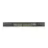 Суич ZyXEL GS-2220-28HP, 24 портов Layer2+, 24x Gigabit PoE + 4x Gigabit combo (RJ45/SFP), Управляем