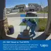 TP LINK нтелигентен видео звънец за врата Tapo D210, 2K QHD (2560×1440),160° зрителен ъгъл, microSD до 512 GB, 2.4Ghz, AI-разпознаване
