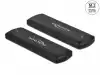 Външно чекмедже Delock, За M.2 NVMe PCIe / SATA SSDD, USB-C