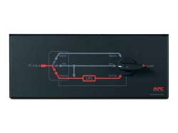 APC Service Bypass Panel Bypass switch rack-mountable AC 200/240V output connectors 3 4U 19 Black