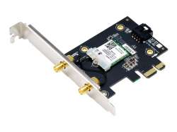 ASUS PCE-AX1800 Dual-Band WiFi 6 802.11ax Bluetooth 5.2 PCIe Adapter                          