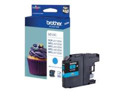 BROTHER LC-123 ink cartridge cyan high capacity 600 pages 1-pack blister without alarm                          