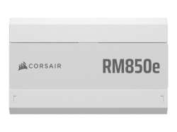 CORSAIR RM850e White, 850 Watt, Cybenetics Gold Certified, Fully Modular