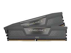 CORSAIR VENGEANCE 32GB 2x16GB DDR5 6000MHz DIMM Unbuffered 36-36-36-76 Std PMIC AMD EXPO Cool Grey Heatspreader Black PCB 1.35V