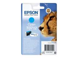 EPSON 1LB T0712 ink cartridge cyan standard capacity 5.5ml 1-pack RF-AM blister w/s