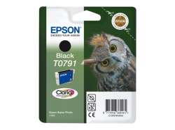 EPSON T0791 ink cartridge black standard capacity 11ml 1-pack blister without alarm EPSON T0791 ink cartridge black standard capacity 11ml 1-pack blister without alarm