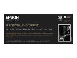 EPSON Traditional Photo Paper Roll A0 64inch 162.6cm x 15m 300g/m2 photo paper                          