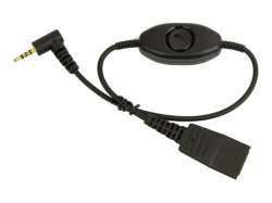 JABRA QD cord to 2.5mm pin plug for Cisco JABRA QD cord to 2.5mm pin plug for Cisco