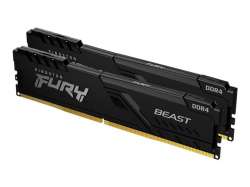 KINGSTON 8GB 3200MHz DDR4 CL16 DIMM Kit of 2 FURY Beast Black KINGSTON 8GB 3200MHz DDR4 CL16 DIMM Kit of 2 FURY Beast Black