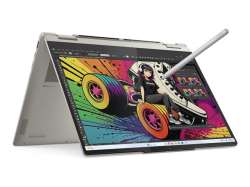 Лаптоп LENOVO Yoga 7 2-in-1 AMD Ryzen AI 7 350 14inch 2.8K OLED 500N 120Hz Touch 32GB DDR5 1TB PCIe W11H Seashell