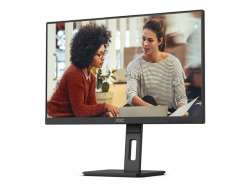 Монитор AOC 24E3QAF, 23.8" IPS WLED, 1920x1080@@75Hz, 4ms GtG, 300cd m/2, 1000:1, 20M:1 DCR, Adaptive Sync, FlickerFree, Low Blue Light, 2Wx2, Tilt, Height Adjust, Pivot, Swivel, D-SUB, HDMI, DP