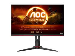 Монитор AOC 27G2ZN3/BK, 27" VA WLED, 1920x1080@@280Hz, 1ms GtG, 0.5ms MPRT, 300cd m/2, 3000:1, 80M:1 DCR, Adaptive Sync, FlickerFree, Low Blue Mode, Tilt, Height Adjust, Pivot, Swivel, 2xHDMI, DP