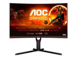 Монитор AOC C27G3U/BK 27inch FHD VA 165Hz 4ms 250cd/m2 HDMIx2 DP USB 3.2x4
