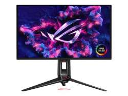 Монитор ASUS ROG Swift OLED PG27UCDM 26.5inch QD-OLED UHD 240Hz 450cd/m2 0.03ms 2xHDMI DP USB-C DP Alt Mode USB hub: 3xUSB 3.2 G1 Type-A