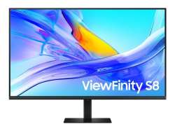 Монитор  LED Samsung LS37D800UAUXEN ViewFinity S80UD, 37'' 4K UHD FLAT 16:9 (3840x2160) VA 60Hz, 350 cd/2, 3000:1, 5ms (GTG), 178/178, HDR10, 1xHDMI 2.0 1xDP 1.2, 1xUSB-C (90W PD), 2xUSB-A, RJ-45, KVM Switch, PbP/PiP, Eye Saver Mode, Flicker Free, Tilt/Swivel/HeightAdj (120mm), VESA 100x100, 2Y