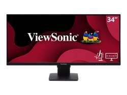 Монитор VIEWSONIC VA3456-MHDJ 34inch 21:9 3440x1440 SuperClear IPS LED 4ms 2xHDMI DisplayPort speakers