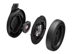 PHILIPS Bluetooth over-ear ANC black Up to 60 hours playback time 40 mm membranes