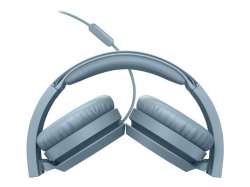PHILIPS Headphones with mic blue 32mm speaker drivers for powerful and dynamic sound PHILIPS Headphones with mic blue 32mm speaker drivers for powerful and dynamic sound