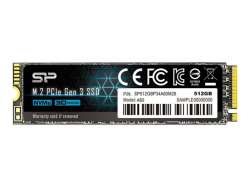 Silicon Power SSD P34A60 512GB M.2, 2280, PCIe 4.0 x4, Read/Write: 2200 / 1600 MB/s